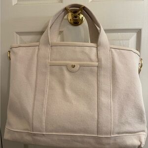 Stoney Clover Lane Cream Tote Bag